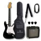 Condorwood RS-100 Midnight elektrinė gitara su rinkiniu SMART